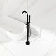 preview thumbnail 3 of 54, Freestanding Double Handle Clawfoot Tub Faucet - 8" x 47"