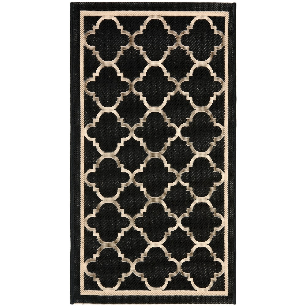 SAFAVIEH Courtyard Kristelle Indoor/ Outdoor Waterproof Patio Backyard Rug