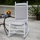 Solarium Indoor Outdoor Rocking Chair Cushion Set - Bed Bath & Beyond ...