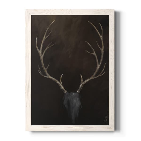 slide 2 of 44, Buck-Premium Framed Canvas - Ready to Hang 27.5X37.5 - White