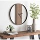 preview thumbnail 6 of 19, Kate and Laurel Ladd Round Numberless Wall Clock
