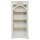 preview thumbnail 7 of 11, Antique Wooden 4-Tier Tall Bookcase with Distressed Vintage Finish, Antique White by GDFStudio