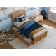 preview thumbnail 67 of 105, Portland Platform Bed with Footboard and Storage Drawers