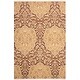 preview thumbnail 3 of 5, SAFAVIEH Indo Handmade Sumak Flatweave Rug 6' x 9' - Brown/Gold - Rectangle