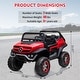 preview thumbnail 11 of 18, 2 Seater Kids Ride On Truck 24V Ride On Toy Licensed Mercedes Benz Battery Powered Electric Vehicle