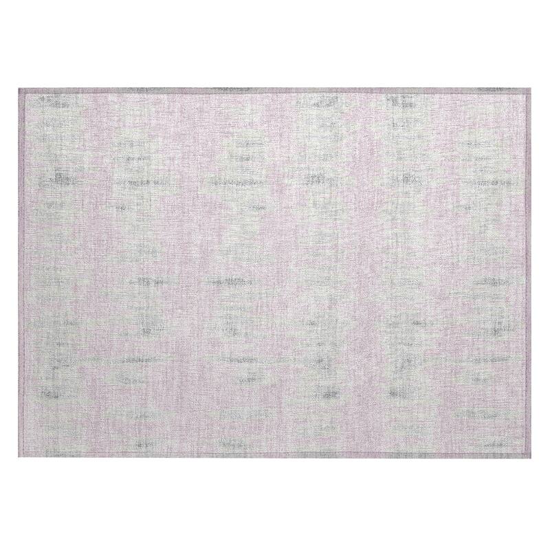 Machine Washable Indoor/ Outdoor Chantille Abstract Contemporary Rug