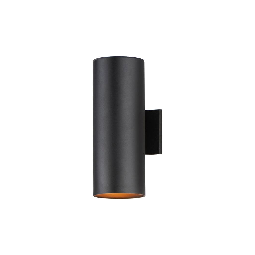 Outpost 2-Light 6"W x 15"H Outdoor Wall Sconce
