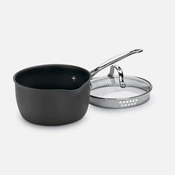 Cuisinart Chef's Classic Stainless Steel Skillet, Black