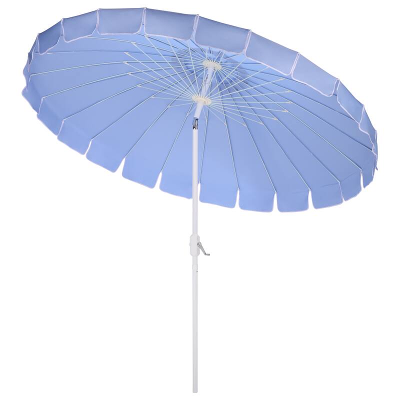 SAFAVIEH Outdoor Living Panza 9ft Crank Umbrella