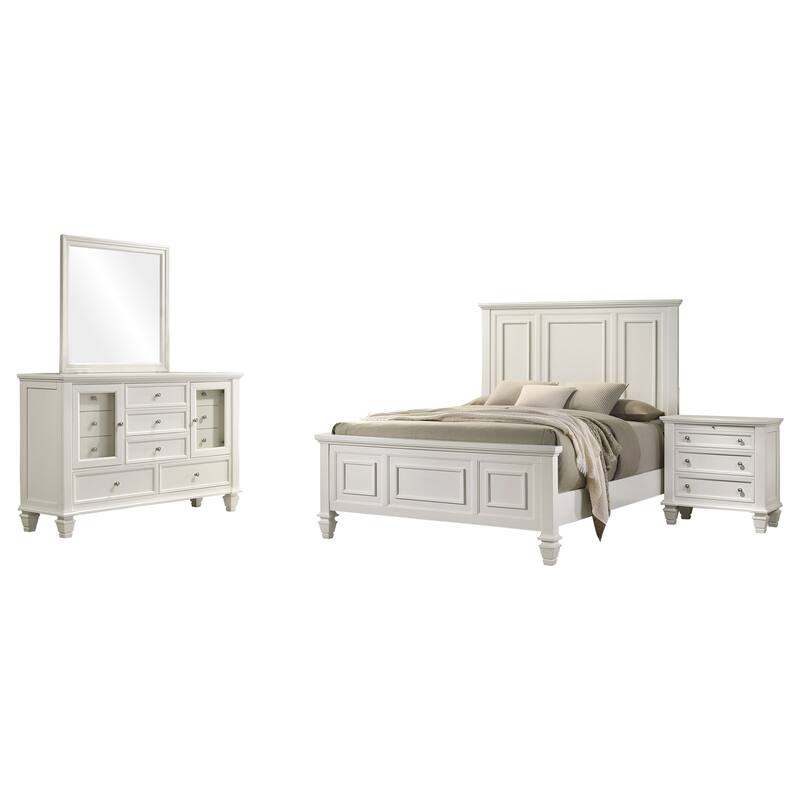 Sandy Beach 4-piece King Bedroom Set
