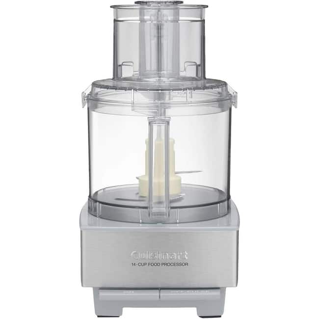 Cuisinart 14-Cup Food Processor, Vegetable Chopper for Mincing, Dicing, Shredding, Puree & Kneading Dough - Light Gray
