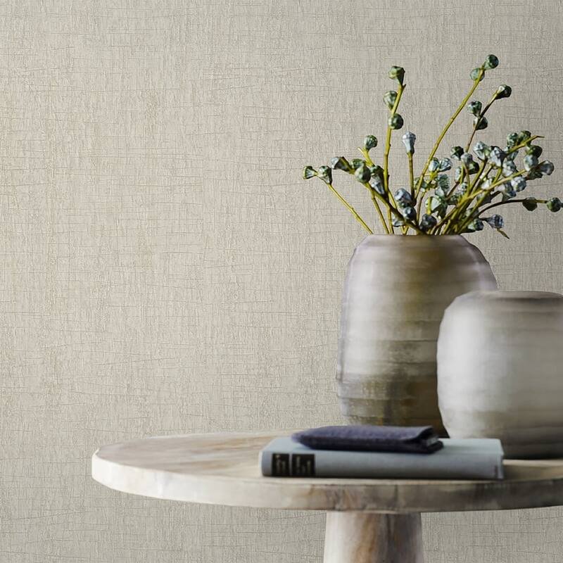 Galerie Wallcoverings The Loft Collection Abstract Scored Effect Matte Finish Vinyl on Non-woven Wallpaper Roll