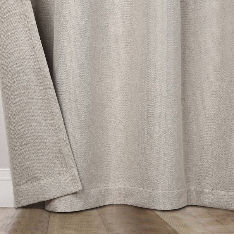 Superior Nyan 100% Blackout Grommet Curtains, Set of 2 Panels
