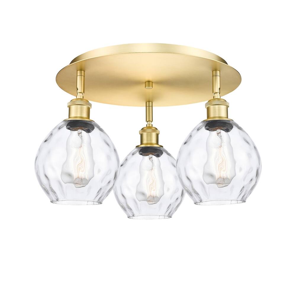 Innovations Lighting 516-3C-9-18 Waverly Flush Waverly 3 Light 18"