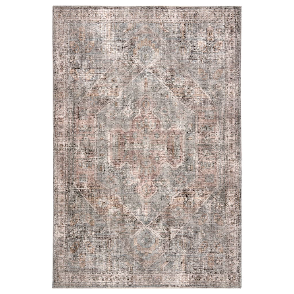 Terra by Obeetee Avalon Mosaic Multi Rug
