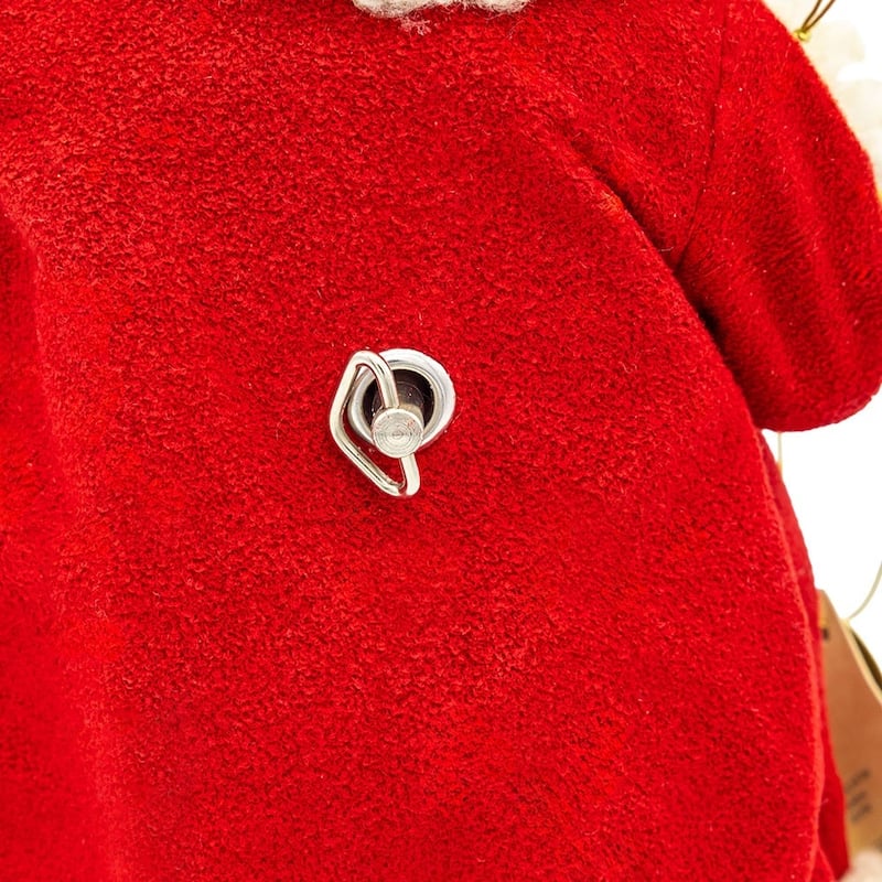 Kurt Adler 11 Inch Fabriche 250th Anniversary of America Musical Santa