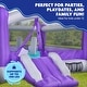 preview thumbnail 11 of 13, Inflatable Bounce House Giant 12x10.5 Feet Blow-Up Jump Bouncy Castle for Kids with Air Blower, Carry Bag