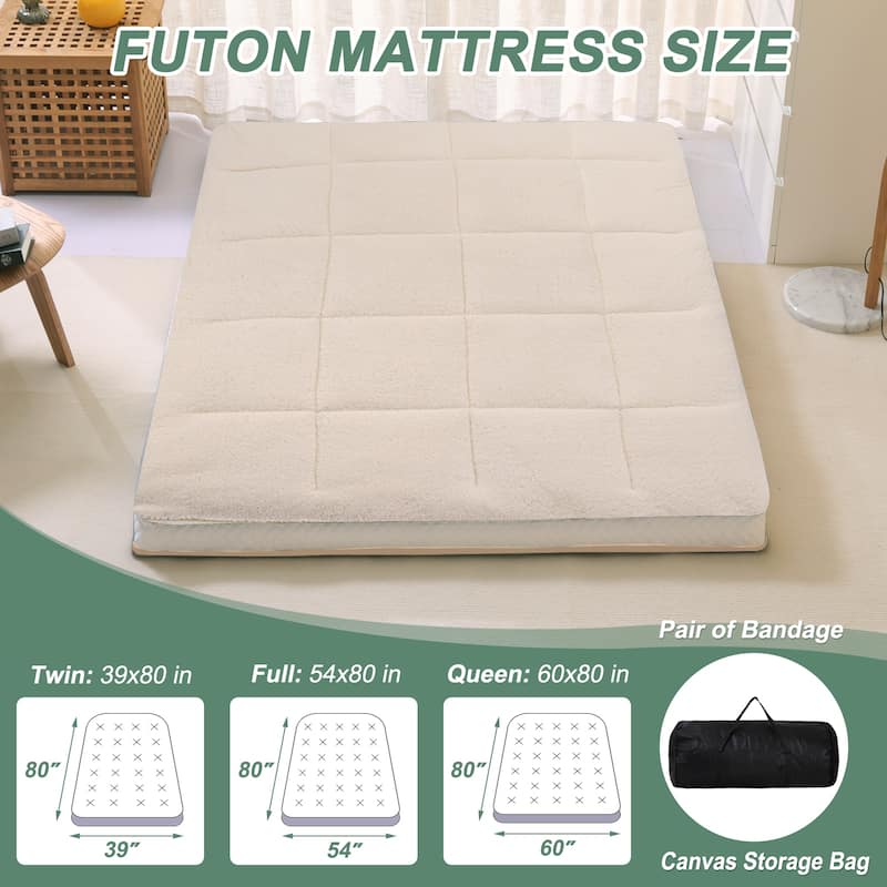 Floor Mattress for Adults, Mattress for Floor, Breathable Bed