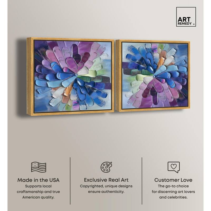 Champagne Bottles Glitz Canvas by Art Remedy