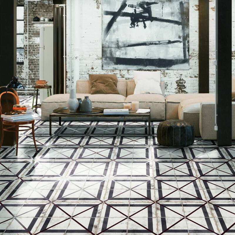 The Tile Life Metallici 8x8 Brown Matte Porcelain Metal Look Floor & Wall Tile