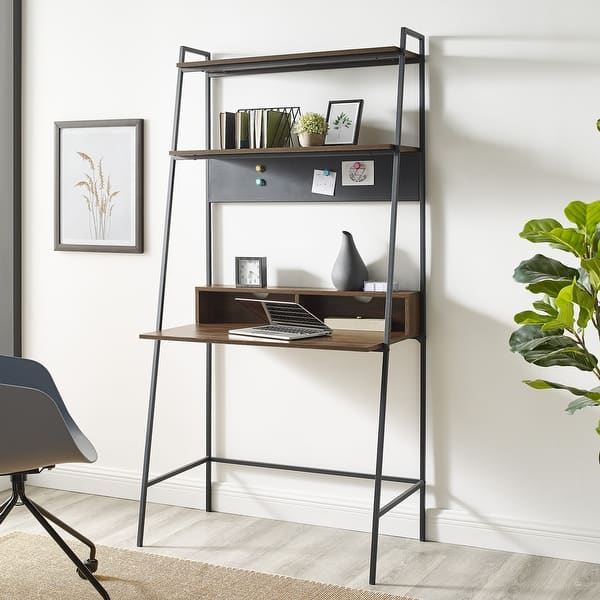 Shop Carbon Loft Lahuri Metal Frame Ladder Shelf Desk Overstock 23122866