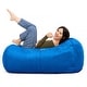 preview thumbnail 46 of 62, Jaxx 4' Lounger Bean Bag Chair Blueberry