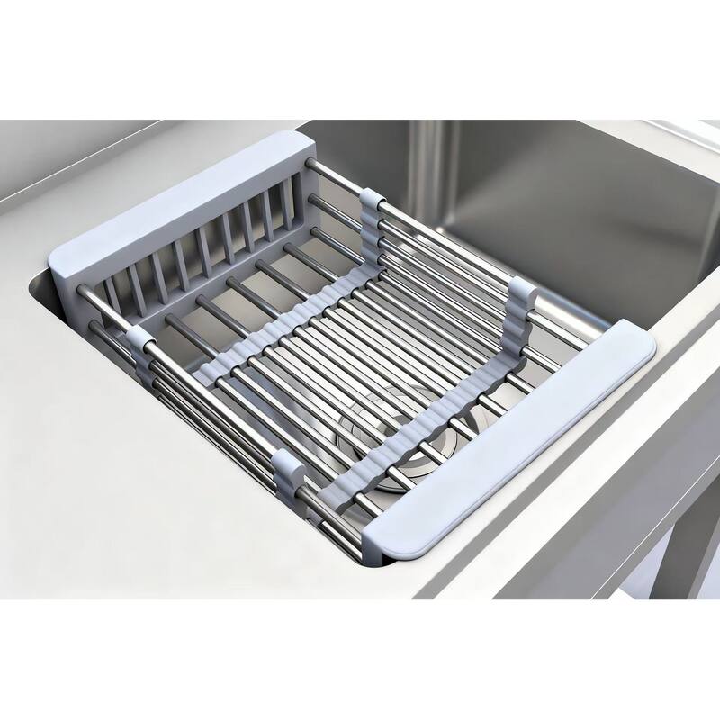 Stainless Steel Utility Sink, Freestanding Sink 2