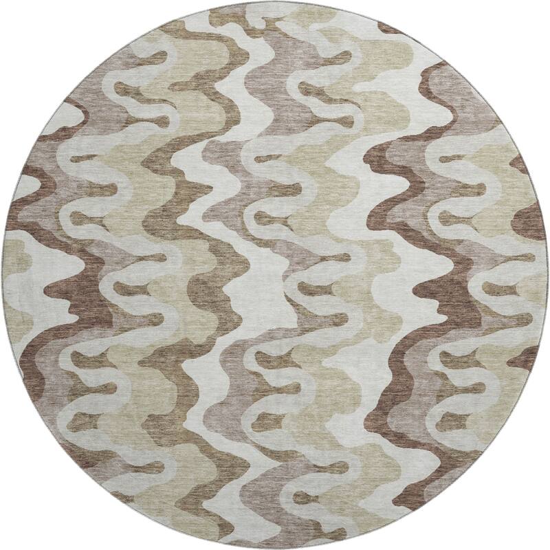 Premium Washable Super Soft Abstract Stripes Mayfield Rug