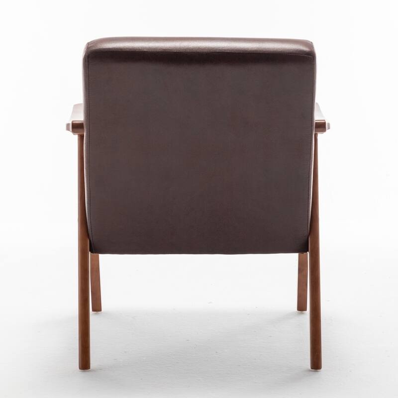 Living Room Solid Wood Accent Chair Wingback Chair