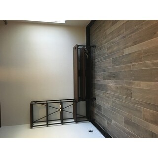 Nelson Industrial Modern Rustic 26-inch Bookcase by iNSPIRE Q Classic