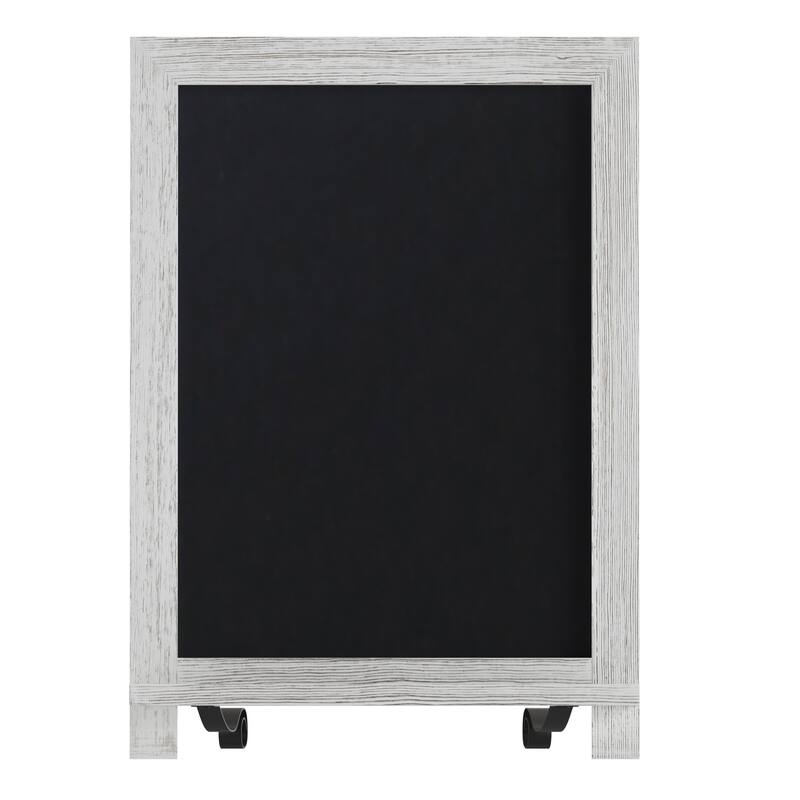 Freestanding Tabletop or Wall Mount Magnetic Chalkboard