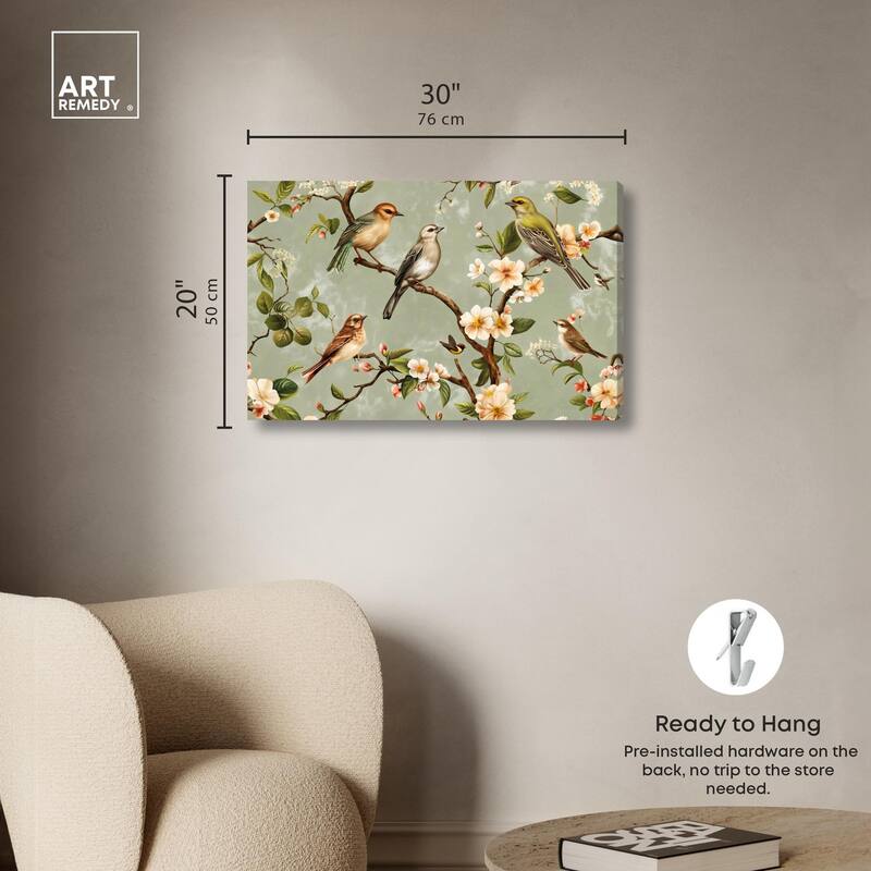 Branch's Embrace Canvas by Art Remedy, Gallery Wrapped