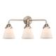 Option Brushed Satin Nickel / Matte White
