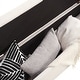 preview thumbnail 8 of 69, Franco Modern Upholstered Storage Bench with Two Throw Pillows and Thick Padded Cushion