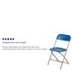 preview thumbnail 94 of 104, 10 Pack 650 lb. Capacity Premium Plastic Folding Chair