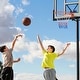 preview thumbnail 4 of 7, Gymax 15'' Basketball Rim Wall Door Mounted Basketball Hoop w/ All