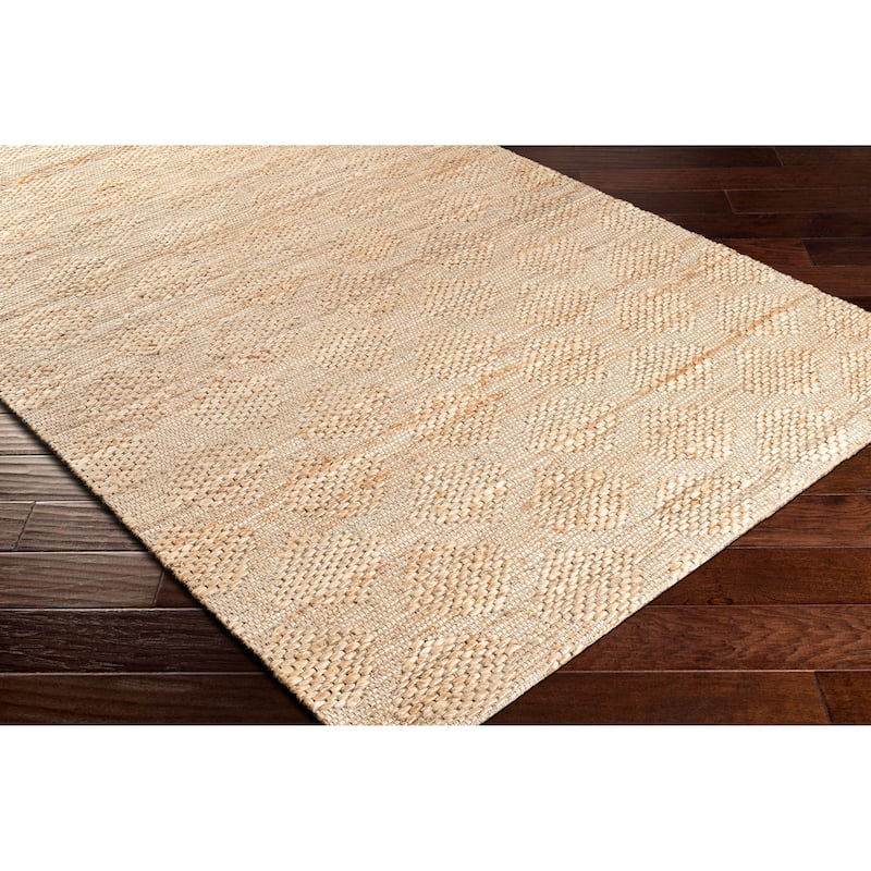 Livabliss Rahma Jute Bohemian Hand Woven Area Rug
