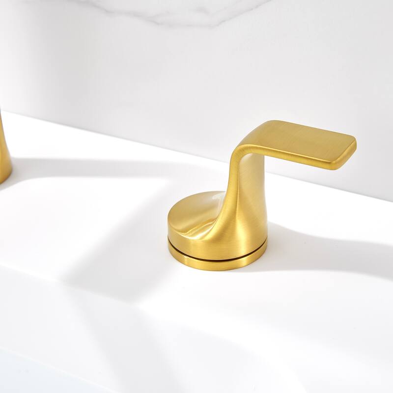 Varen 8 in. Widespread 2-Handle Bathroom Faucet with Drain