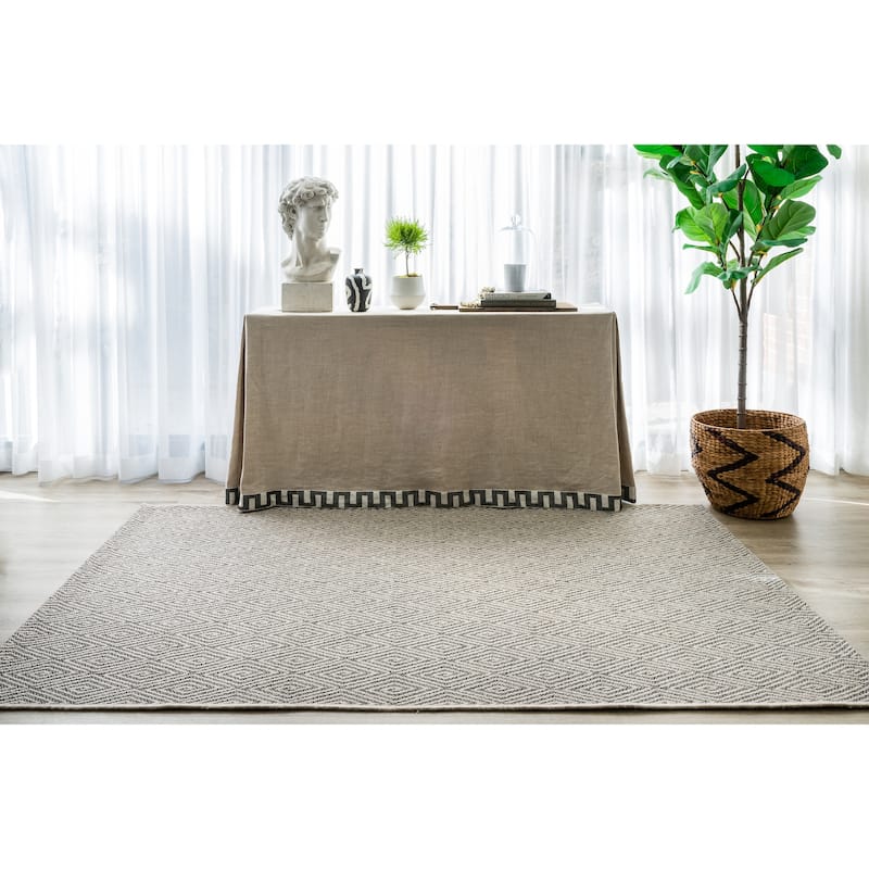 Erin Gates by Momeni Downeast Wells Geometric Indoor/ Outdoor Area Rug