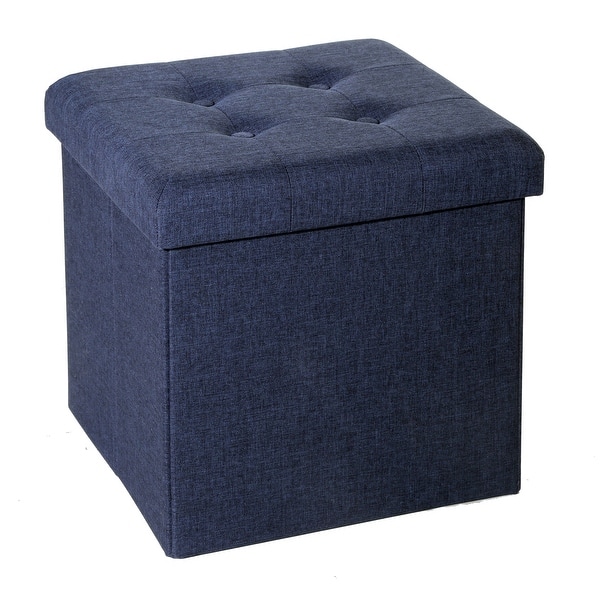 Featured image of post Collapsible Storage Ottoman Cube / Ottomans are the ultimate accent for both style and functionality in the home.
