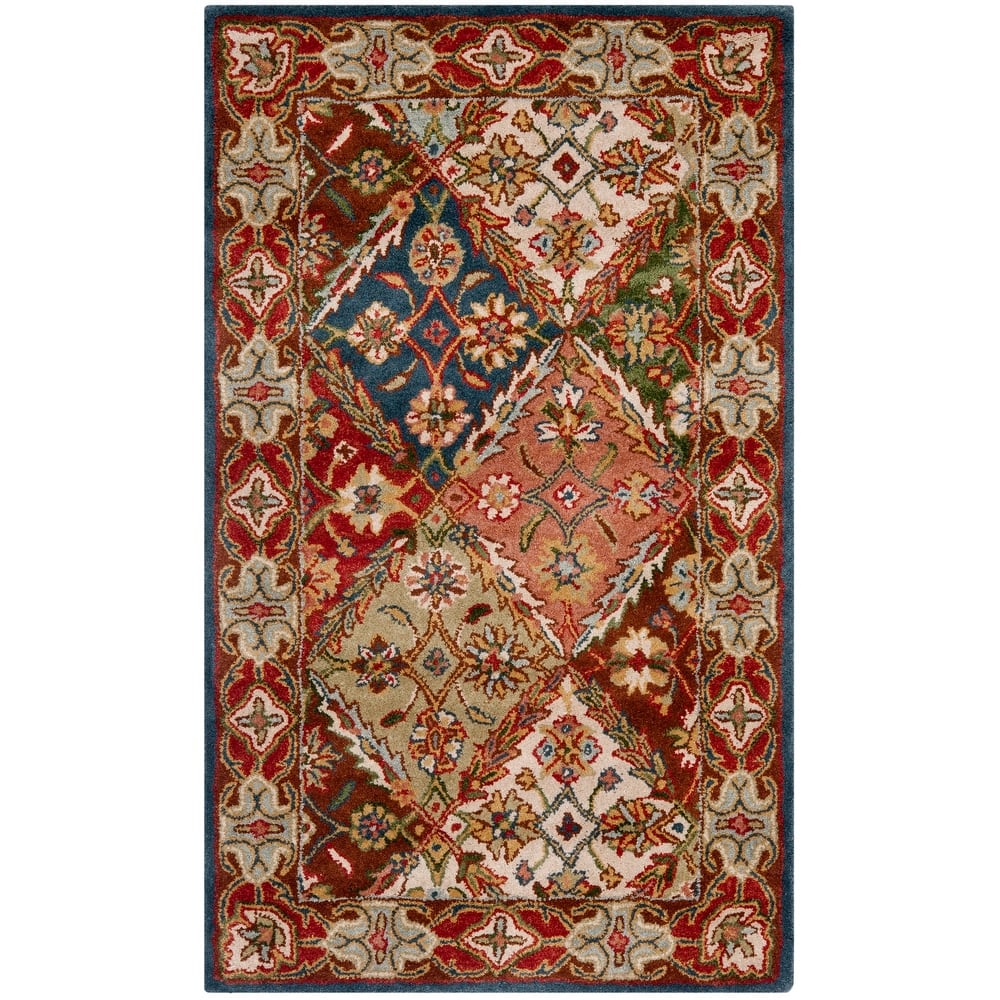 SAFAVIEH Handmade Heritage Chiseko Traditional Oriental Wool Rug