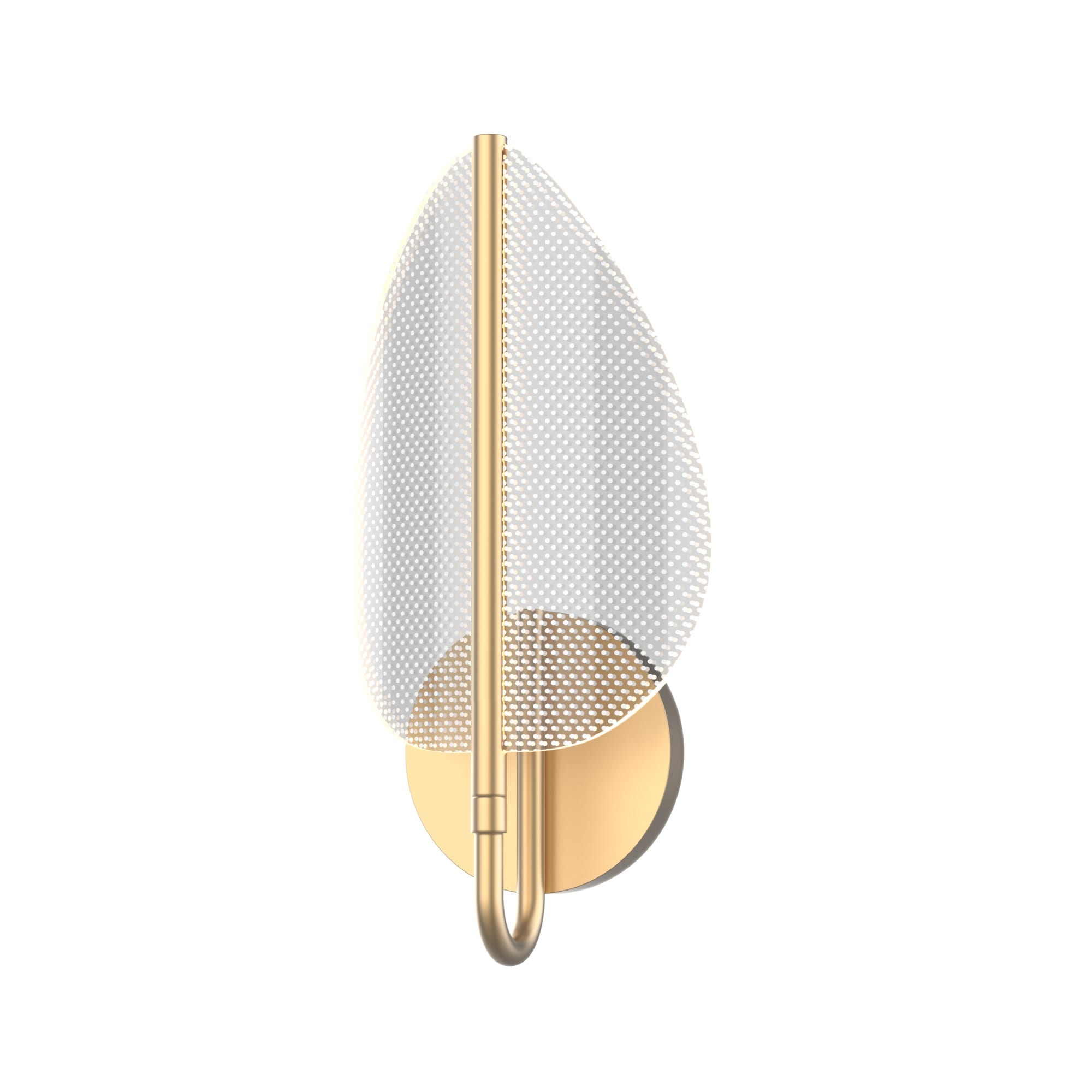 Alora Lighting WV321101 Flora 15" Tall LED Bathroom Sconce - ADA