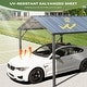preview thumbnail 6 of 81, Heavy-Duty Metal Carport with Upgraded Galvanized Steel Roof – Ideal Shelter for Cars, Boats, and Tractors