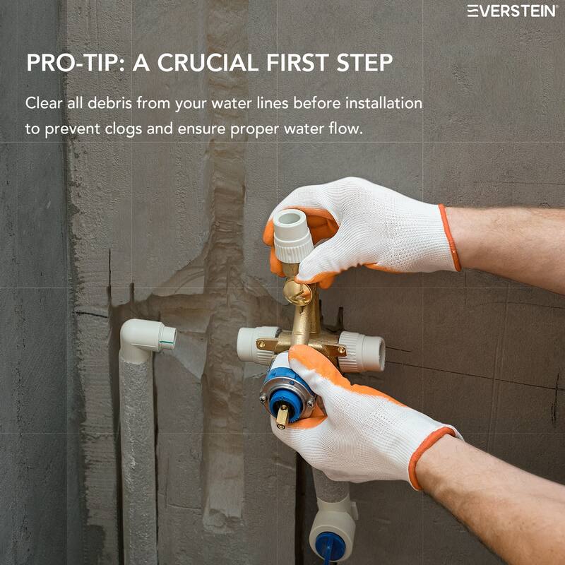 Thermostatic Shower System 12" High-Pressure Rainfall Shower Head with Slide Bar Hand Shower