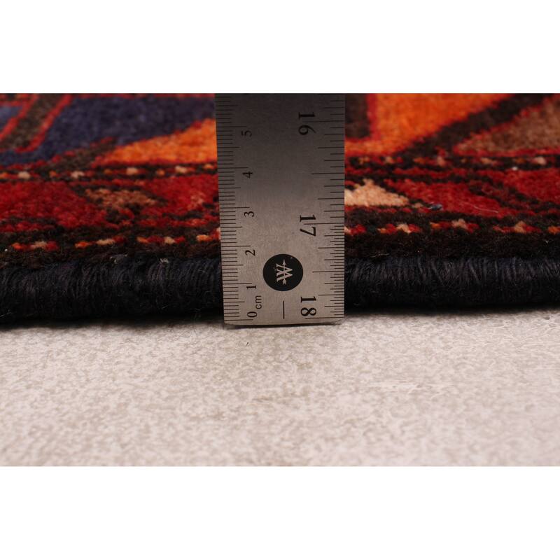 ECARPETGALLERY Hand-knotted Konya Anatolian Navy Wool Rug - 3'9 x 9'4