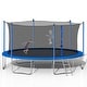 preview thumbnail 8 of 6, 14FT Trampoline with Enclosure Net Outdoor Jump Trampoline - ASTM Approved-Combo Bounce Exercise Trampoline