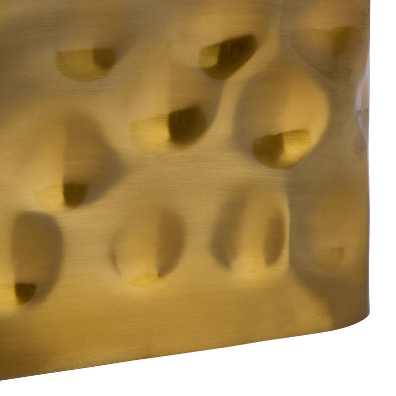 SAFAVIEH Couture Janalee Steel Square Coffee Table - 30"W x 30"D x 15"H