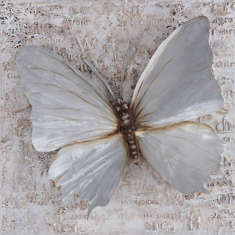 Shop Modern Abstract Butterfly Oil Painting By Urban Port