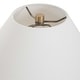 preview thumbnail 6 of 4, Uttermost Rocio Ceramic White Table Lamp - 19"W x 19"D x 25"H