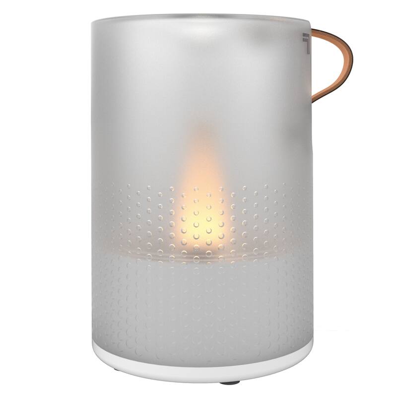 Votiv 4 Ultrasonic Humidifier with Flameless Candlelight, Touch Controls, Cool Mist